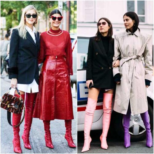 Ботфорты это вульгарно. С какими вещами носить ботфорты, чтобы не выглядеть вульгарно? Образы