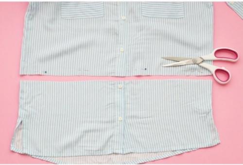 Как можно переделать белую рубашку в блузку. Превращаем простые рубашки в очаровательные женские блузки. Подборка мастер-классов и идей