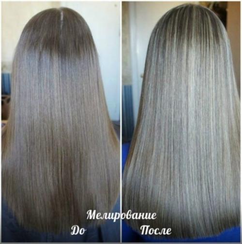 Какие типы мелирования можно использовать для русых волос короткой и средней длины. Варианты частичного окрашивания и фото до и после процедуры