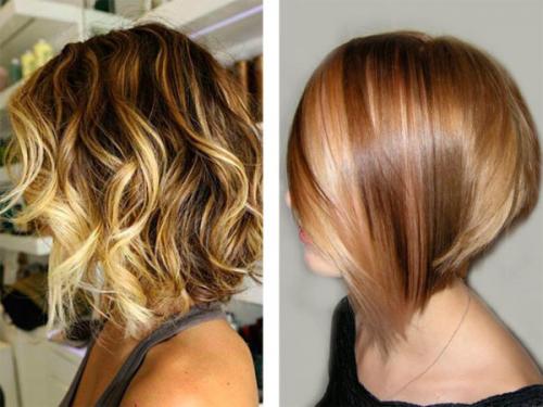 Как выбрать правильный цвет мелирования для русых волос короткой и средней длины