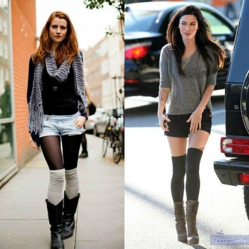 С чем носить высокие гольфы. С чем носить гольфы 22