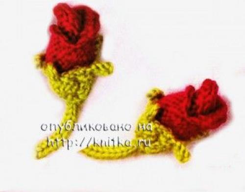 Что такое вязаные ЦВЕТЫ. Учимся вязать ЦВЕТЫ спицами, простые и сложные