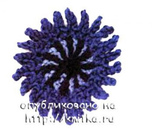Какие материалы нужны для изготовления цветочков спицами. Учимся вязать ЦВЕТЫ спицами, простые и сложные