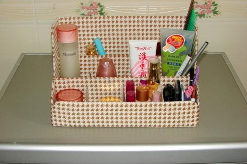 Фото органайзера для косметики своими руками. Органайзер для косметики