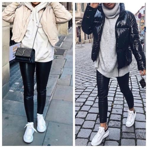 Кожаные штаны кому идут. С чем носить женские кожаные брюки: 52 образа на каждый день (актуальные фото)!