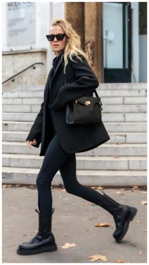 С чем носить ботинки на каблуке со шнуровкой. Какие ботинки со шнурками считаются модными?