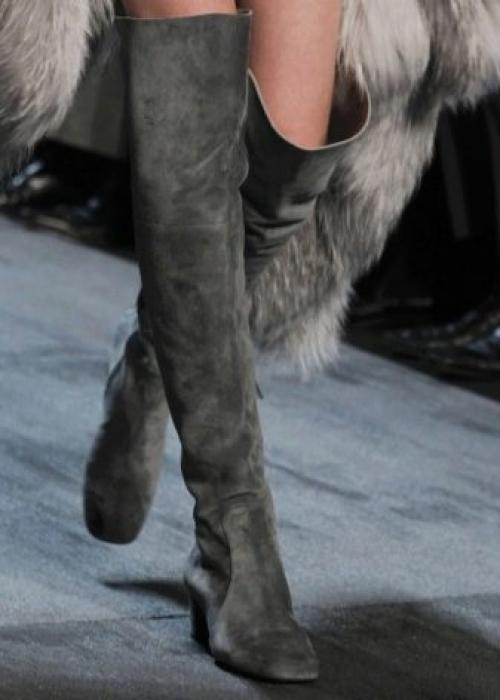 С чем носить замшевые ботинки 07 С чем носить замшевые ботинки 07