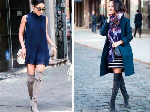 С чем носить ботфорты. . Мифы о ботфортах 07