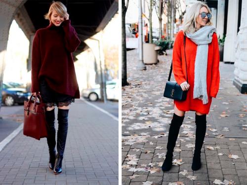 С чем носить ботфорты. . Мифы о ботфортах 06