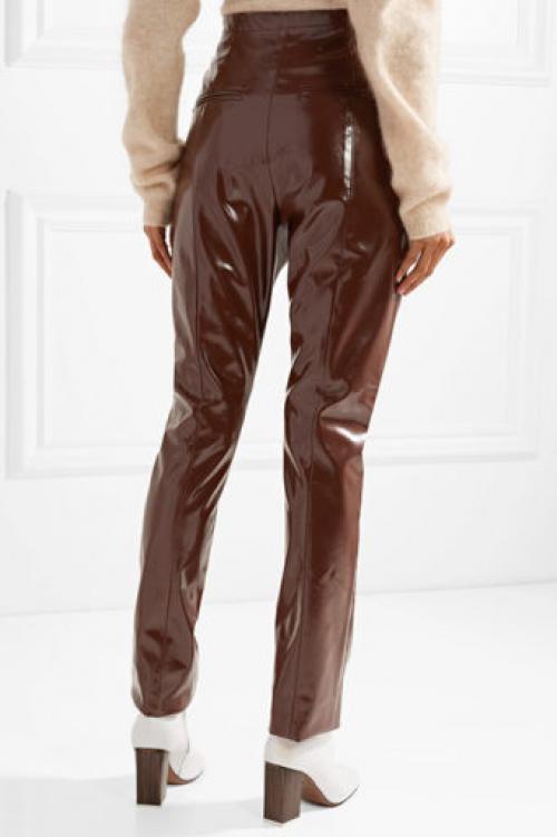 Как носить коричневые брюки. Ткани и фактуры