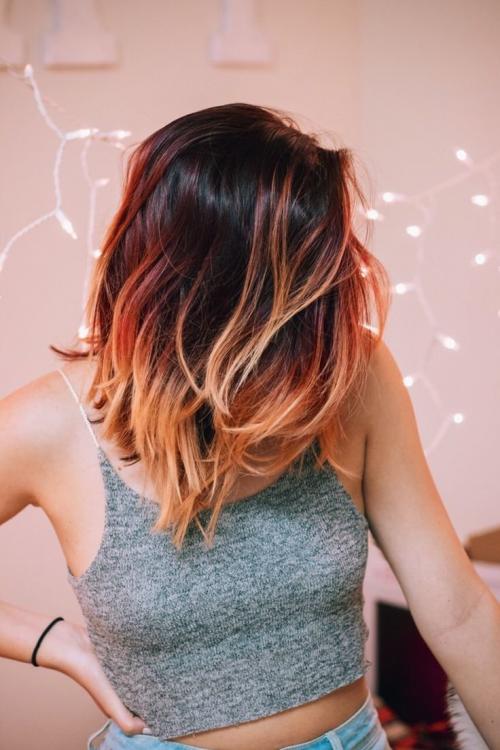 Какие современные методы окраски подходят для челки на две стороны. Виды окрашивания волос: 20 техник (фото с описанием)