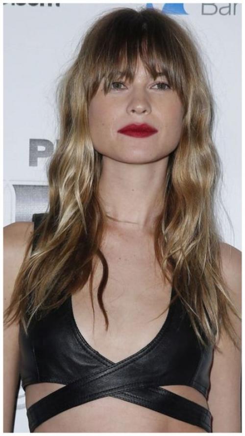 Челка шторка 2025 Стрижка. 3 схемы, как стричь модную челку-шторку