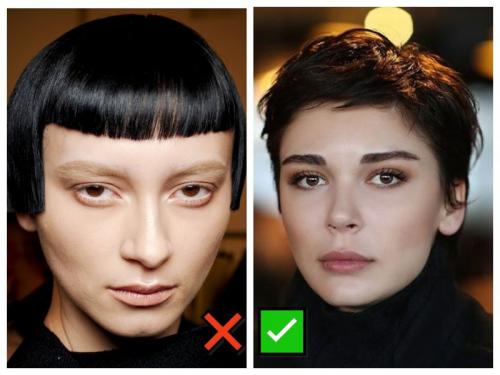 Какие ошибки при выборе челок стоитать. Почему челка выглядит некрасиво