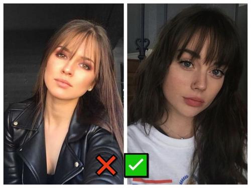 Какие ошибки при выборе челок стоитать. Почему челка выглядит некрасиво