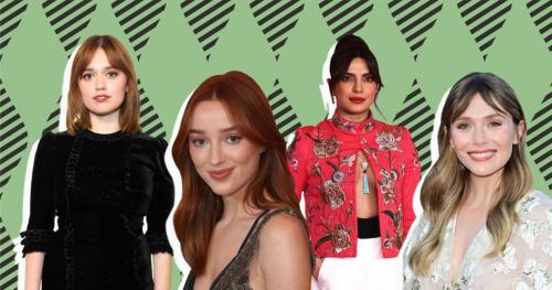 Как идеально выбрать челку-шторку для круглого лица 11