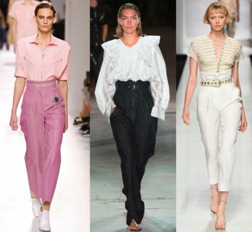 Брюки женские с высокой посадкой. Про преимущества и недостатки брюк с завышенной талией