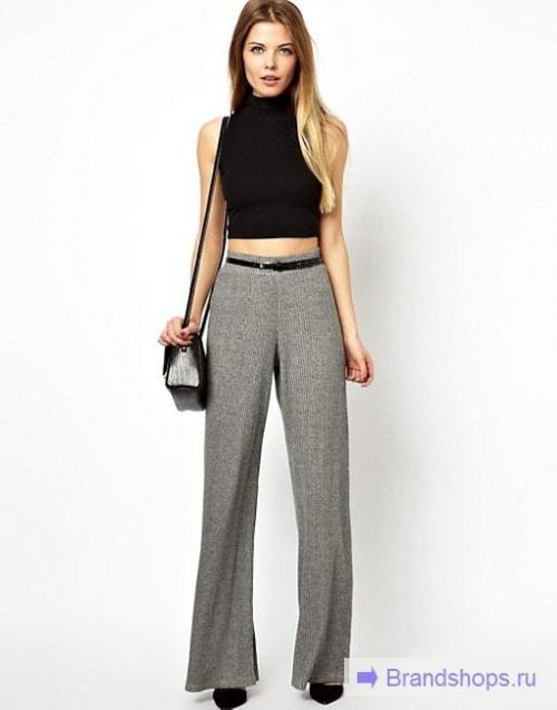 Сочетание обуви с брюками для женщин. Куда  и когда можно надеть прямые брюки