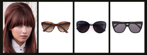 Можно ли носить челки с солнцезащитным фактором. Как подобрать очки под прическу