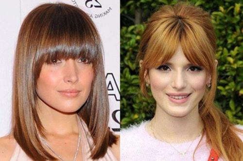 Как отличить челку-шторку от других видов челок. Формы и виды челок: какие бывают, как выбрать по форме лица