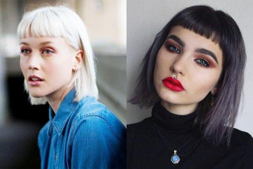 Как отличить челку-шторку от других видов челок. Формы и виды челок: какие бывают, как выбрать по форме лица