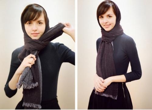Как носить теплый палантин. Палантин: как носить и с чем сочетать