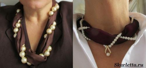 Как красиво завязать квадратный платок на шее. Как завязать платок на шее разными способами ?