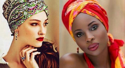 Как завязывать палантин на голову. Простые способы красиво и стильно завязать палантин на голове