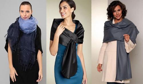 Как носить теплый палантин. Палантин: как носить и с чем сочетать