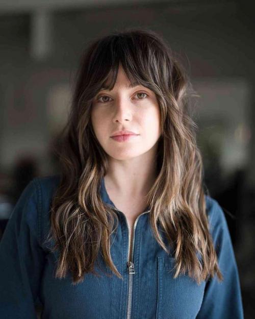 Как понять, идёт ли тебе чёлка-шторка: советы и рекомендации 26