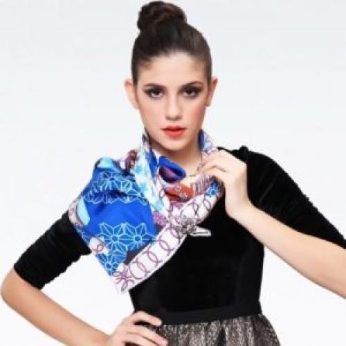 Как стильно завязать палантин. Как завязать палантин на шее разными способами