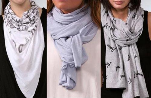 Как красиво завязать палантин на верхнюю одежду. Как красиво завязать палантин на пальто пошагово?