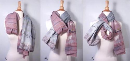 Как повязать палантин на пальто. Как можно красиво завязать палантин? 05 Как повязать палантин на пальто. Как можно красиво завязать палантин? 05