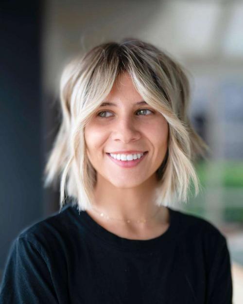 Челка шторка на Большой лоб: анатомическое исследование 04