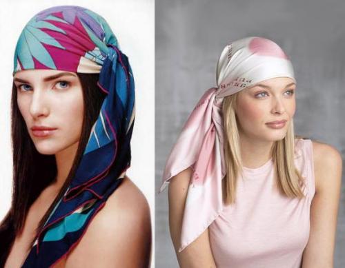 Как повязать платок на голову зимой. Как завязать красиво платок зимой на голову