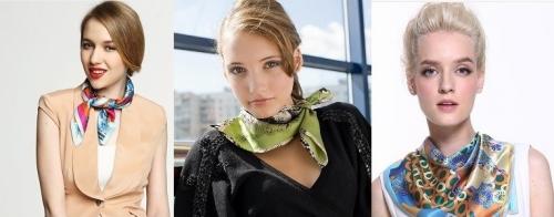 Какие основные способы завязать платок на шее. Как завязать шейный платок женщине-топ 20 способов