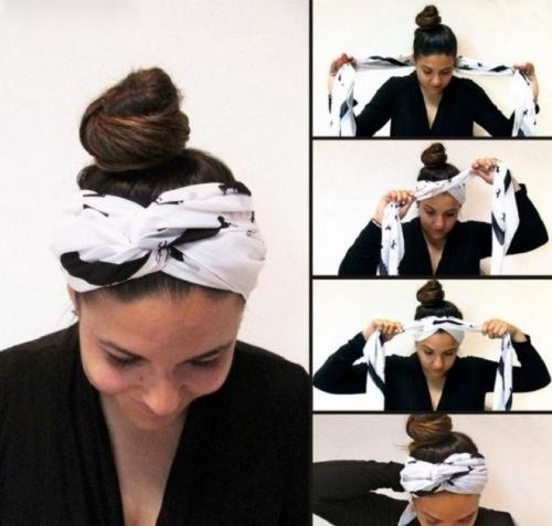 Как повязать платок на голову зимой. Как завязать красиво платок зимой на голову