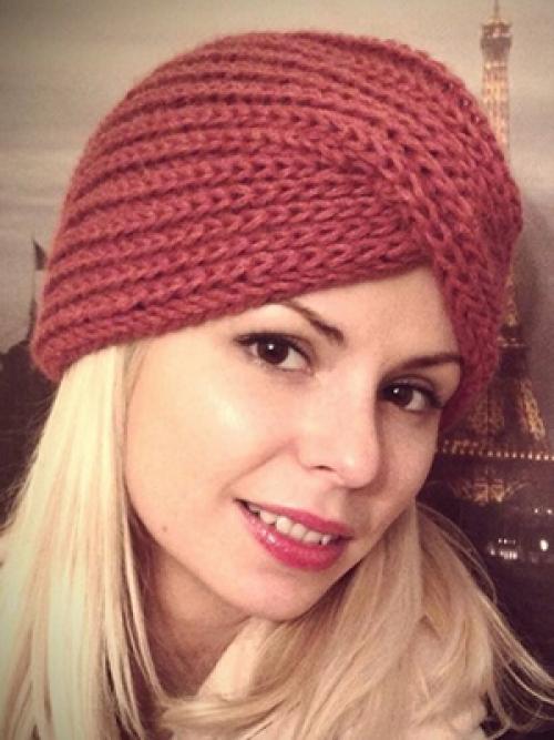 Стильно и уютно: как завязать тюрбан зимой 12