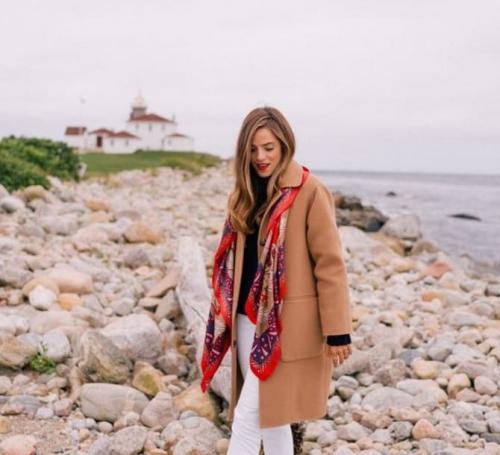 Как сочетать платок с другими зимними вещами. Как носить платок зимой: модные приемы на каждый день