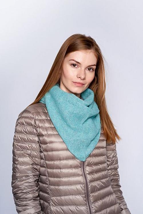 Как завязать палантин на пальто с капюшоном. Как красиво завязать палантин на пальто пошагово? 26