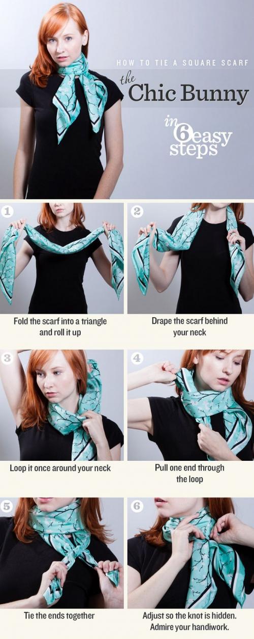 Как выбрать подходящий теплый платок для завязывания. Как модно завязывать платки: 12 простых способов