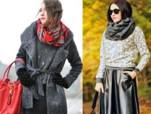 Как завязать палантин пошагово. Как завязать палантин на шее разными способами