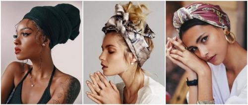 Как Красиво Завязать Квадратный Шарф на Голову: Пошаговое Руководство 01