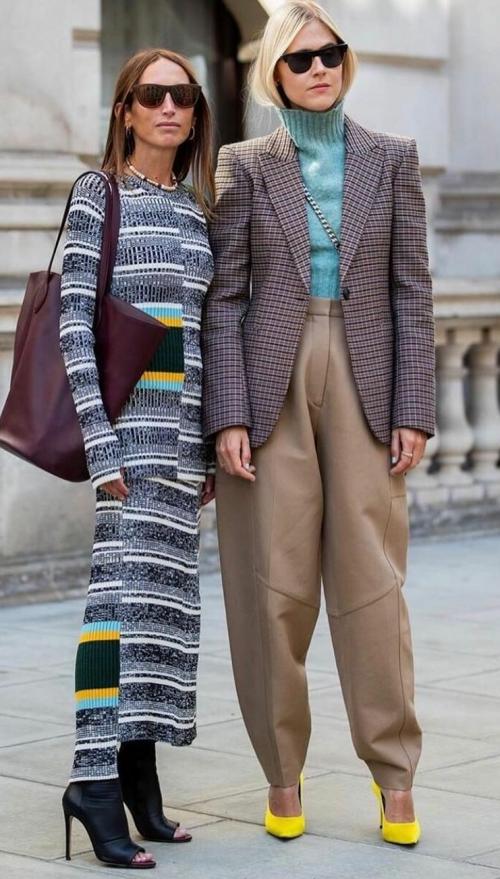 С чем носить Кожаные брюки в 2021. Хит! 2021 Кожаные брюки: купить и носить! 01