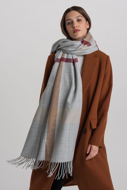 Как красиво завязать шарф поверх пальто. Базовые варианты