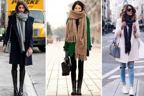 Как носить палантин с пальто. Как сочетать палантин с пальто: секреты
