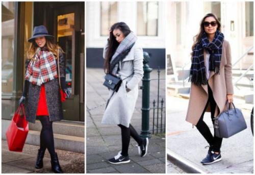 Как завязать шарф на пальто с воротником стойка. Как стильно завязать шарф на пальто