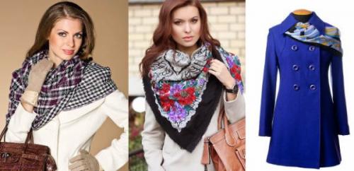 Как завязать шарф на пальто с воротником стойка. Как стильно завязать шарф на пальто