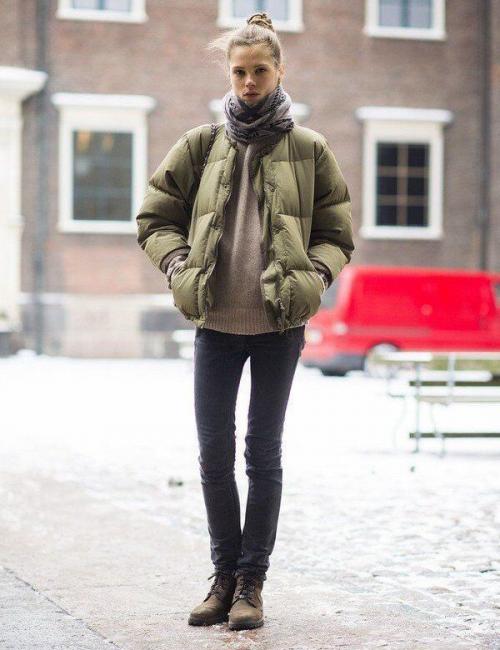 Как носить шарф с пальто 2022. Как правильно сочетать шарф с курткой