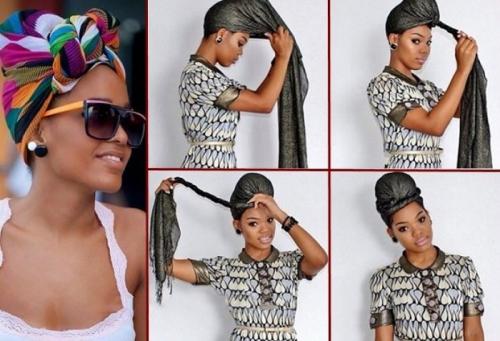 Как завязывать палантин на голову. Как завязать палантин