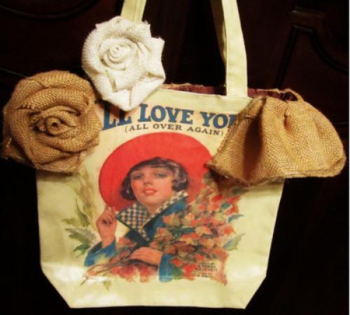 Можно ли использовать Декупаж для обновления старой сумки. Сумки Декупаж своими руками